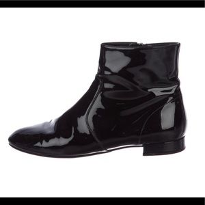 Stunning Prada Patent Leather Booties